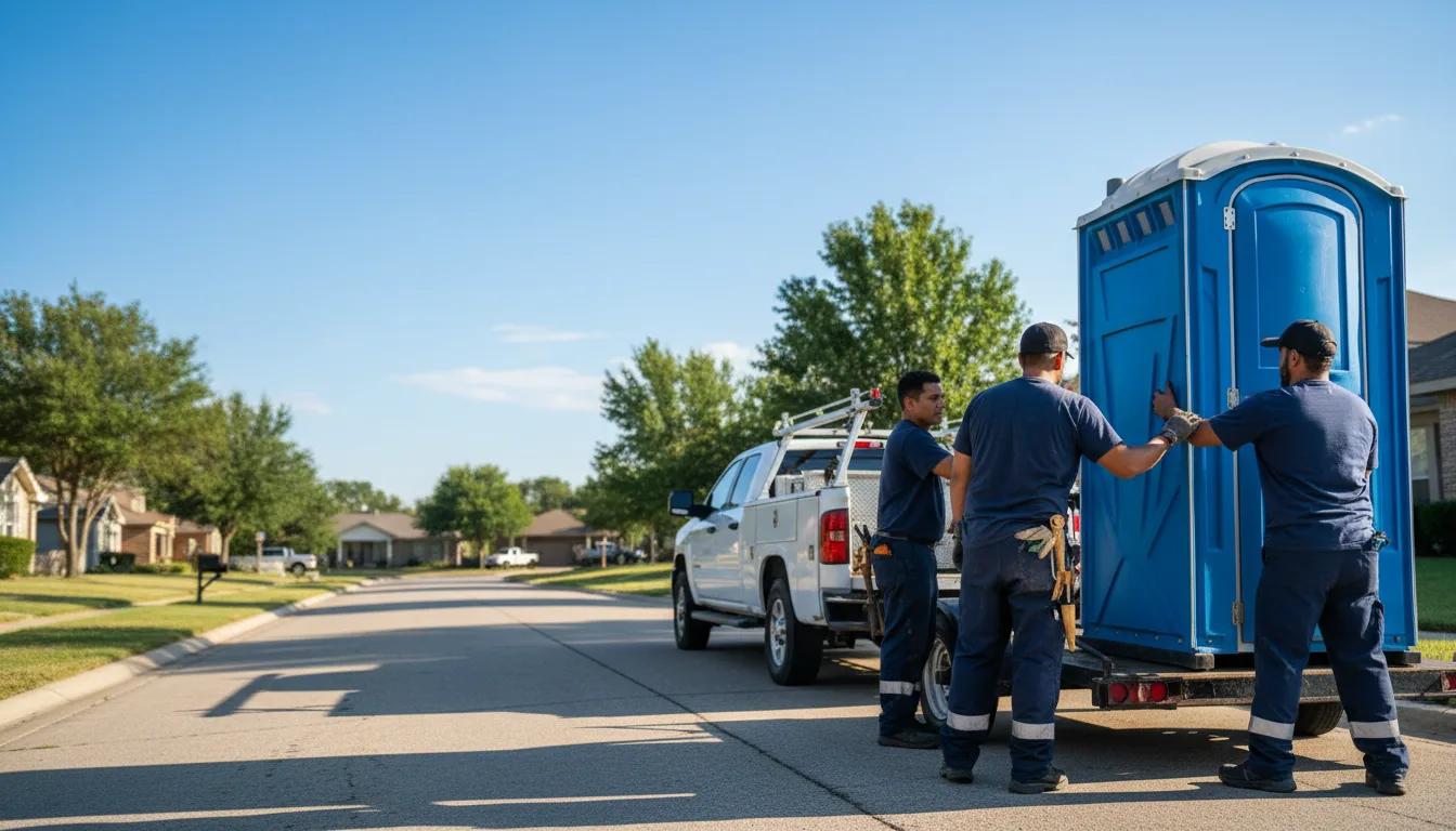 Portable Toilet Rental in Fredericksburg, IA near me